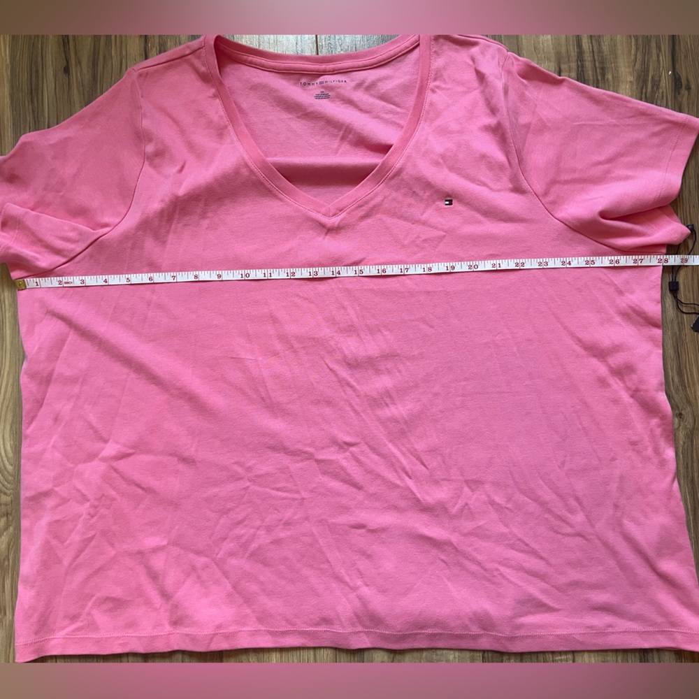 Pink Tommy Hilfiger Women's Top - Picture 5 of 6